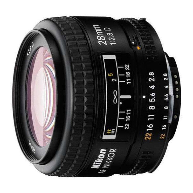 尼康(Nikon) AF 28mm f/2.8D标准定焦镜头