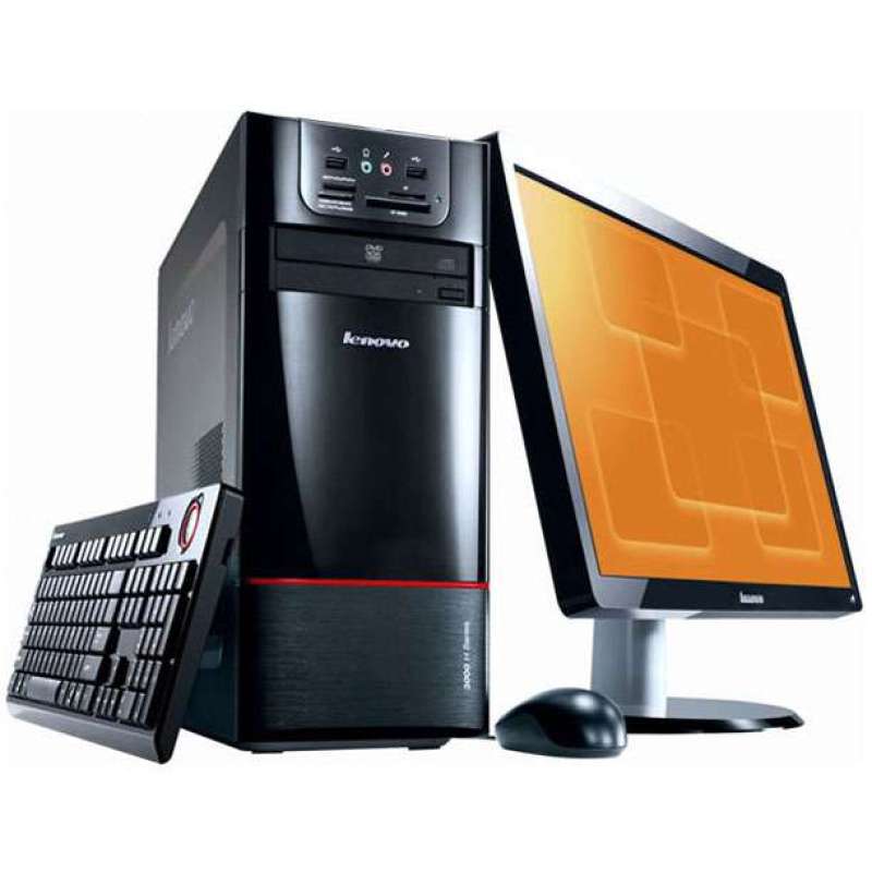 联想电脑主机家悦e2565ax22202g50gd-d7 20lcd高清实拍图