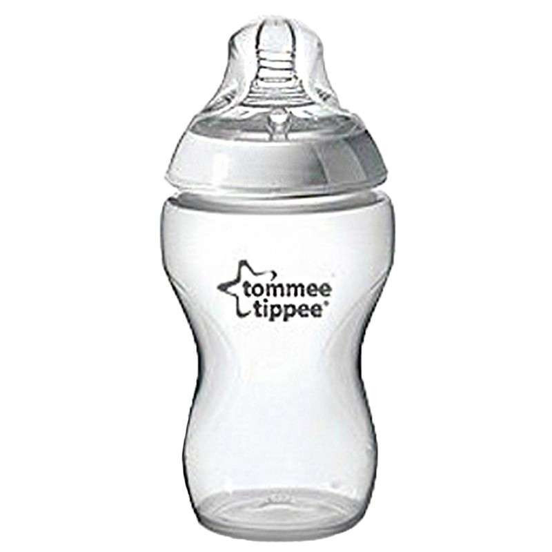 汤美天地“母乳自然”防胀气12安士宽口径PP奶瓶