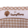 良良 LLA01-1C 婴幼儿护型保健枕宝宝枕头防偏头防多汗（0-3岁）米咖 41.5*24.5cm