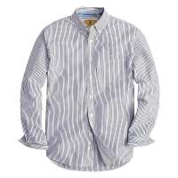 VANCL凡客诚品 V-wash经典条纹水洗磨毛长袖