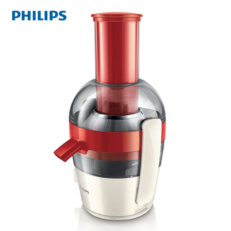 飞利浦(Philips) 榨汁机HR1855/40家用超大加料管水果原汁机汁渣分离正品
