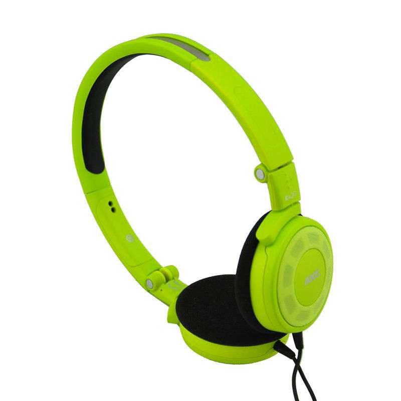 爱科技(AKG) K420 多彩配色 卓越音质 经典折叠便携式头戴耳机 绿色