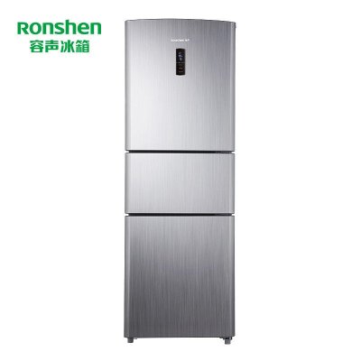 预约好价：容声(Ronshen) BCD-211YM/DSA 211升 三门冰箱(银色) 999元