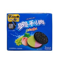 奥利奥 缤纷双果味夹心饼干(水晶葡萄味+水蜜