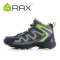 RAX 微户外 狴犴 头层皮+透气织物 中筒徒步鞋 33-5B116 莱姆绿 43码