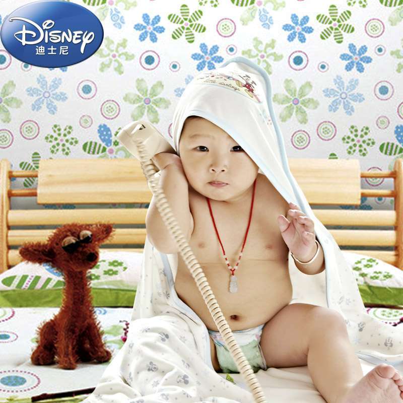Disney 迪士尼 经典米奇(米妮)竹纤维婴儿抱被DD56609H 90×90cm