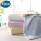 Disney 迪士尼 自然素彩竹纤维婴儿浴巾NL10151H（粉蓝黄白随机）70×140cm