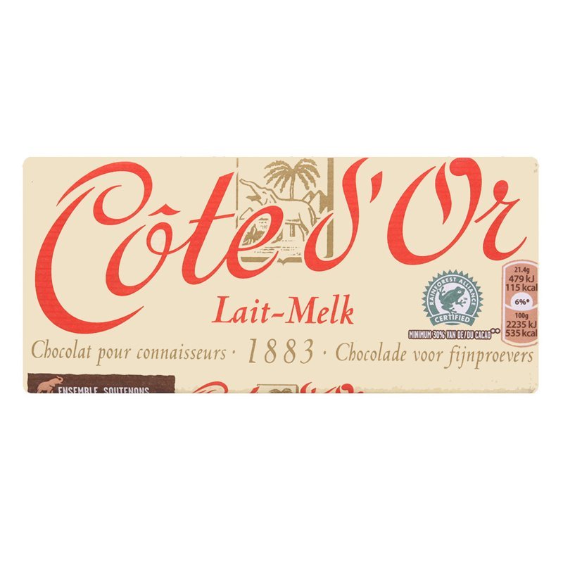 克特多金象COTEDOR牛奶巧克力150g
