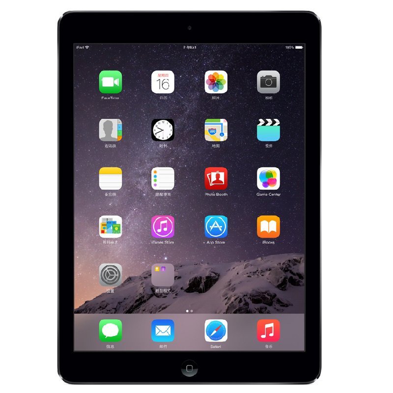 Apple iPad Air 平板电脑（9.7英寸 16G WLAN版 Retina屏 MD785CH/A）深空灰