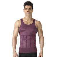 瘦秀男士塑身衣 束胸打底衫 瘦身背心 紧身内衣