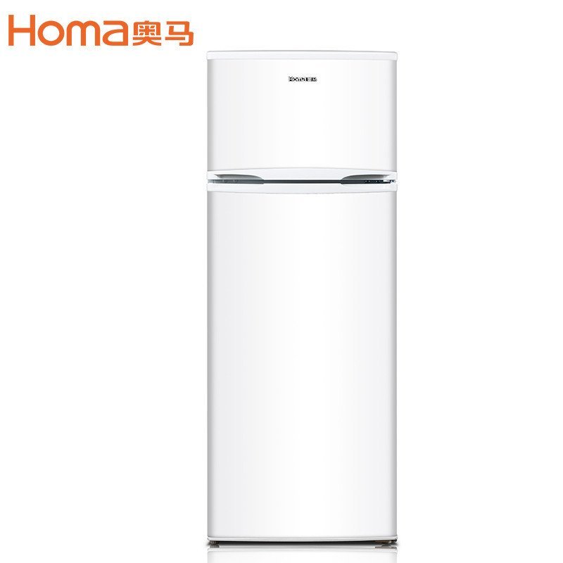 奥马/Homa BCD-209CR 209升家用大冷藏双门一级节能冰箱（白色）