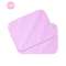萌趣 加厚防水3D竹纤维3层婴儿隔尿垫可洗防尿垫45×70cm 中号1169 粉红色