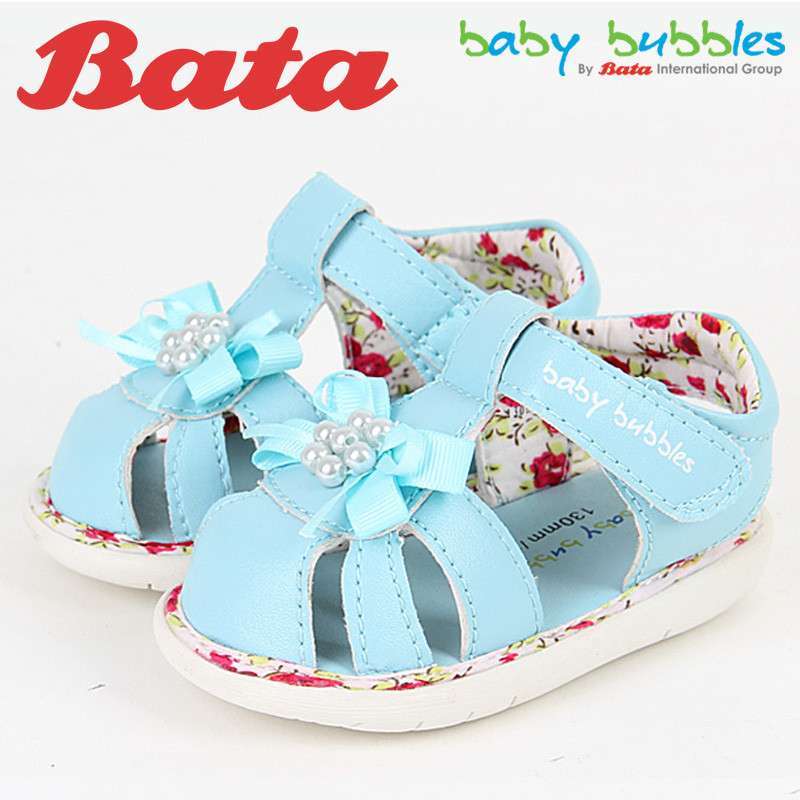 Babybubbles童鞋幼儿夏季宝宝学步鞋子1-2岁PU161-9052-032 蓝色 22码/14.5cm