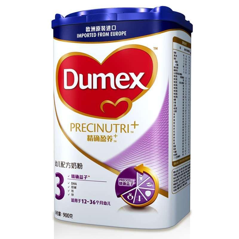 多美滋(Dumex)爱尔兰进口精确盈养+3段（12-36个月）幼儿配方奶粉900g
