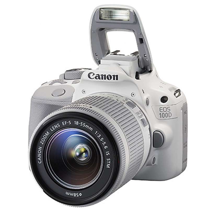 佳能（Canon）EOS 100D 数码单反相机 套机 KIT(EF-S18-55ISSTM)（白）