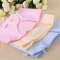 奥中宝婴儿衣服纯棉0-3个月新生儿内衣五件套全棉和尚服 纯色8088 粉色 均码