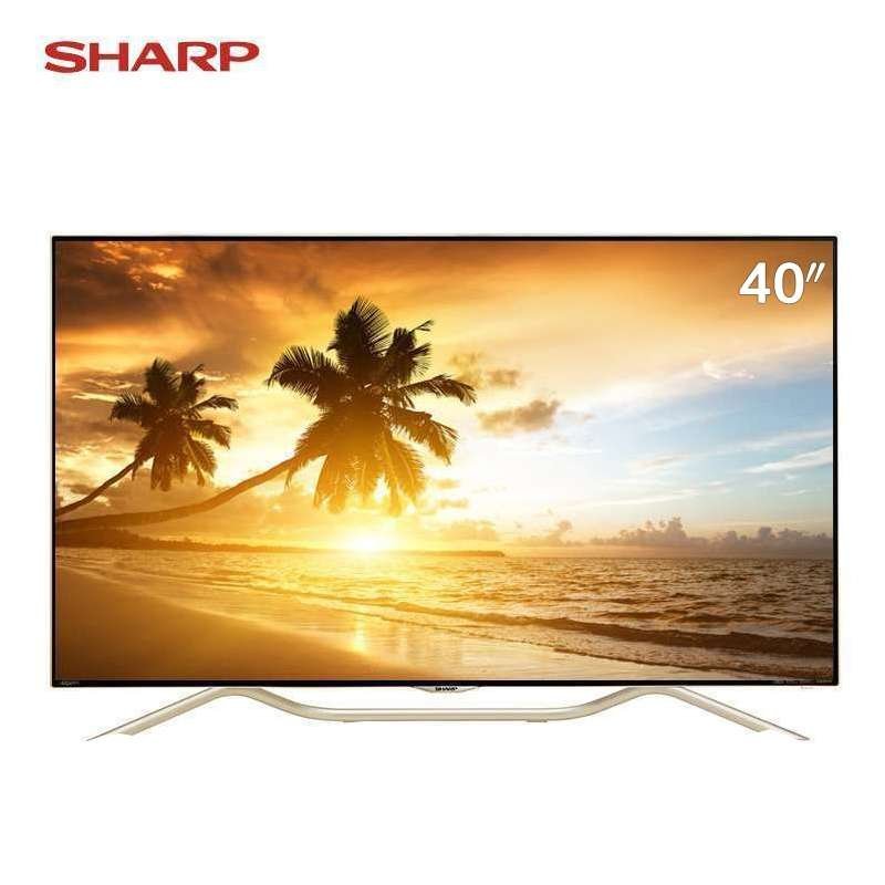 夏普(SHARP) LCD-40U1A 40英寸 4K超高清 网络 智能 无线WIFI LED液晶电视