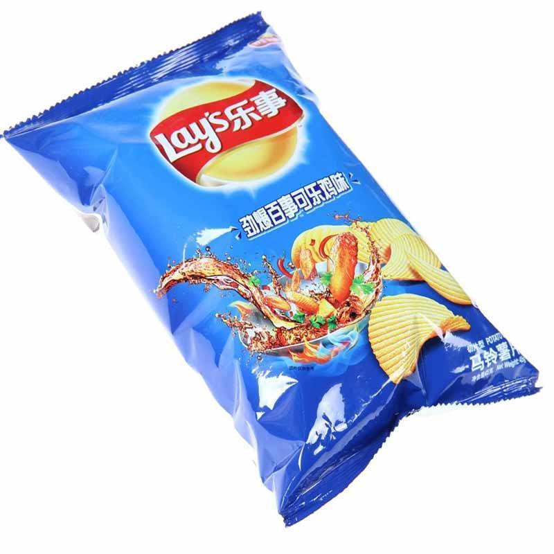 乐事lay's 薯片(劲爆百事可乐鸡味 45g/袋