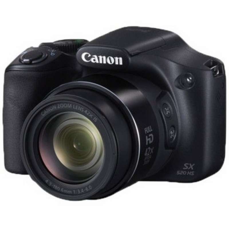 佳能（Canon） PowerShot SX520 HS 数码相机 黑色