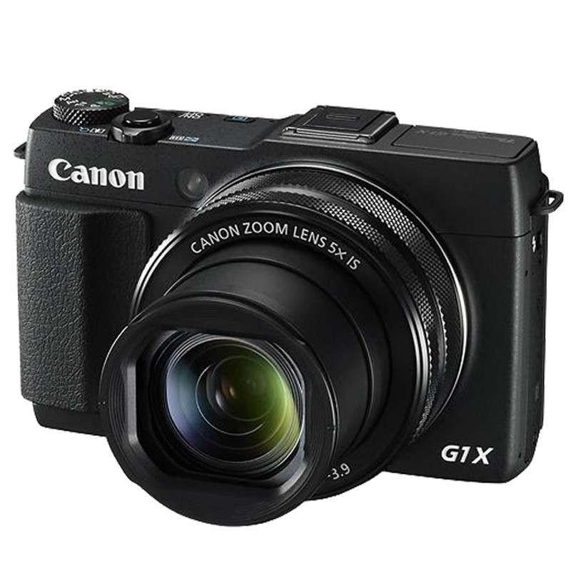 佳能（Canon） 数码相机 PowerShot G1 X Mark II（黑）+大雄狮相机软包