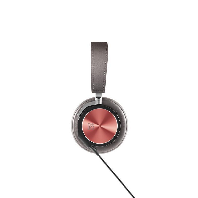 b&o play 耳机 beoplay h6 石墨红色