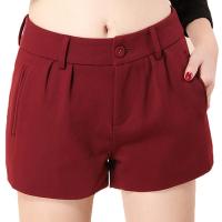 简浅 <em>毛呢短裤女</em>秋冬大码女装胖人显瘦款毛呢