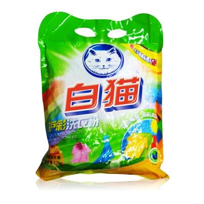 清洁用品 衣物洗护 日化清洁 清洁工具 纸品湿巾 白猫护彩洗衣粉1