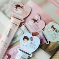 韩国创意文具 萌女孩0.35全针管中性笔芯 水笔