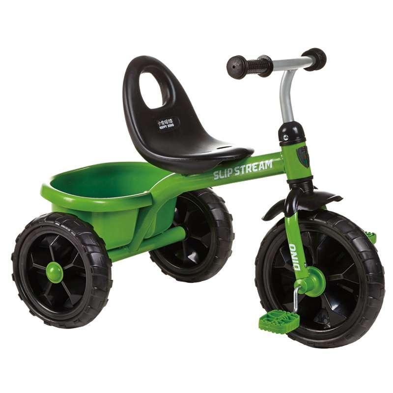 小龙哈彼Happydino升级版运动款儿童三轮车安全大车轮玩具车 LSR300-W LSR300-W-M105绿色