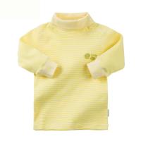 贝贝怡 秋冬季纯棉婴儿上衣宝宝内衣秋衣高领