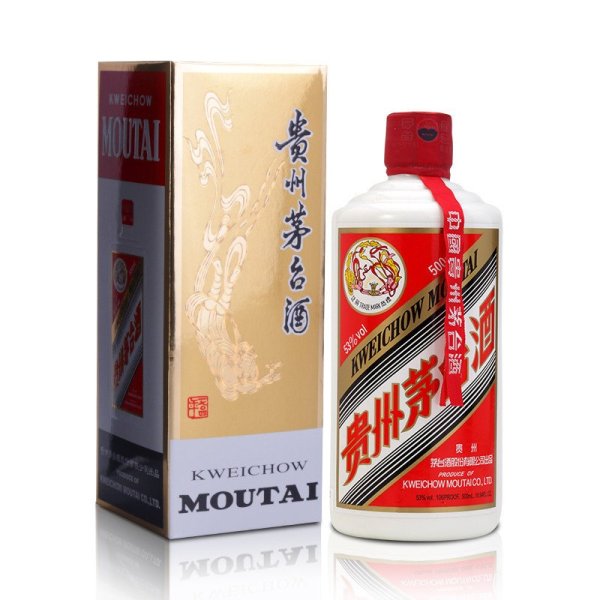 【茅台(MOUTAI)白酒 】飞天茅台 53度 500ml 