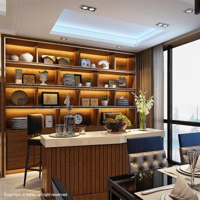 陆家居餐边柜 】陆家居 定制现代中式餐边柜 带