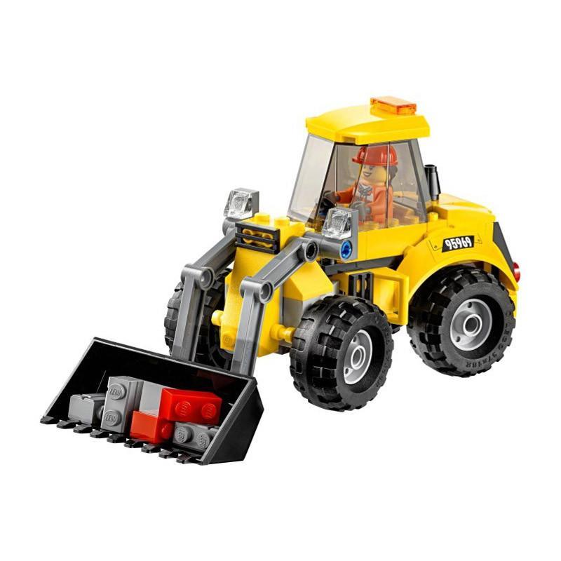 乐高lego 城市系列 大型工程现场 l60076 拼装积木玩具高清实拍图