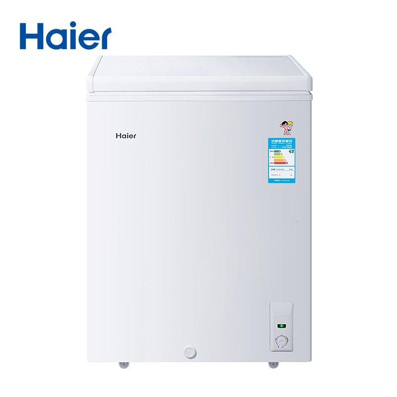 海尔（Haier）BC/BD-146HMDS 146升低霜卧式冷柜（白色）