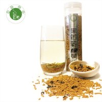 地图绿茶2015春茶叶美食苦荞全株200g*1箱(3美食荆山图片