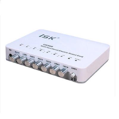 isk/声科 uk-600独立电音声卡套装主持yyk歌喊麦usb声卡 外置声卡图片