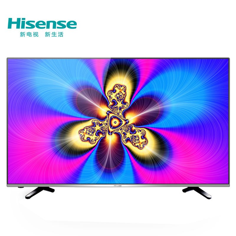 海信（Hisense）LED43EC520UA 43英寸 炫彩4K 真14核 VIDAA智能电视(黑色)
