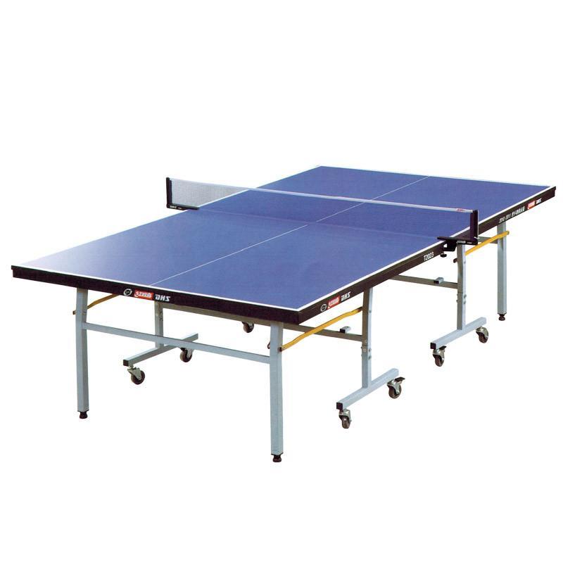 红双喜（DHS）乒乓球台 T2023 单折式通用乒乓球桌 可折叠式移动球桌（附赠网架，乒拍，乒球） T2023