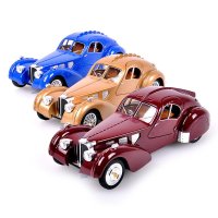 加迪经典老爷车模型 合金汽车玩具 声光回力 老