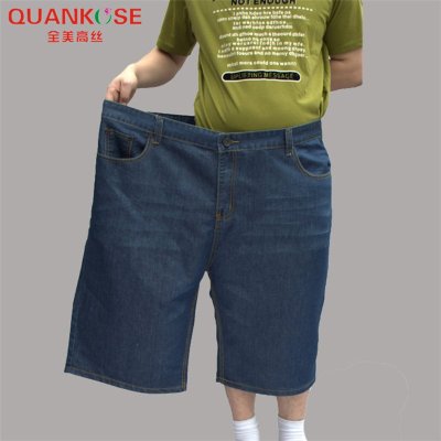 【<em>男士牛仔</em>裤 】大码<em>牛仔短裤加肥</em>加大牛仔马