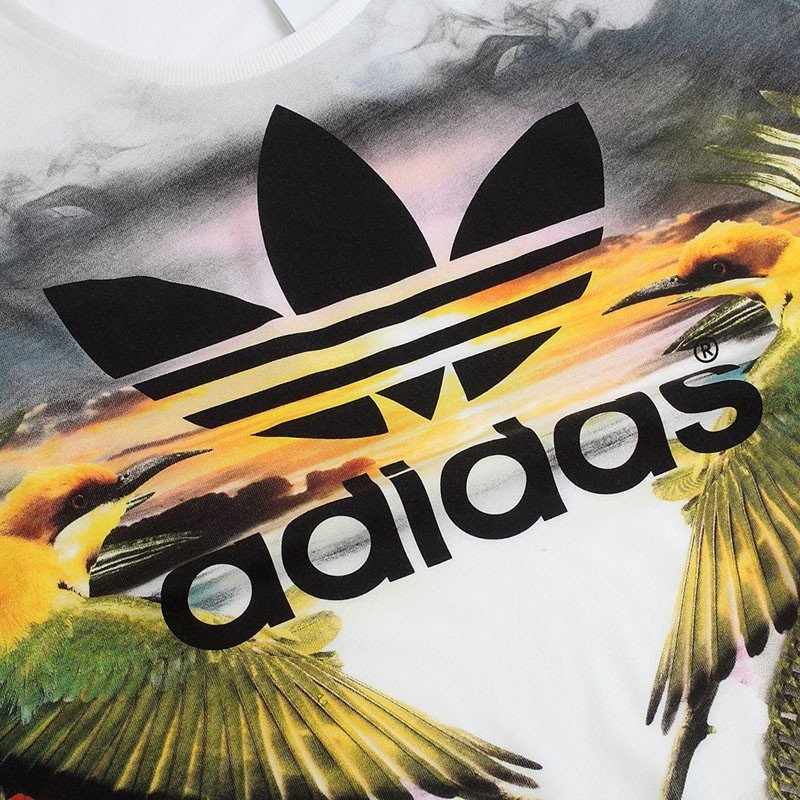 adidas阿迪达斯三叶草 女子运动短袖t恤 s18507 s18507 40高清实拍图