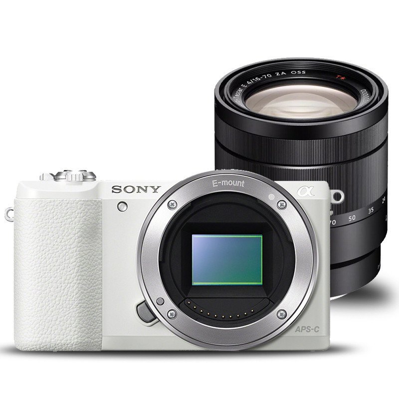 索尼(SONY) ILCE-6000L/A6000 微单数码相机 (E16-70mm 单镜套装) 白色