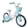 兰Q自行车baby公主系列14/16寸卡通儿童自行车 优雅多色 紫色 16寸 天蓝色 14寸