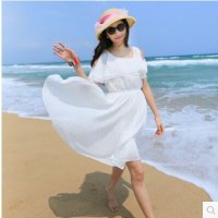 莲香情2015夏仙女显瘦沙滩裙短裙波西米亚连