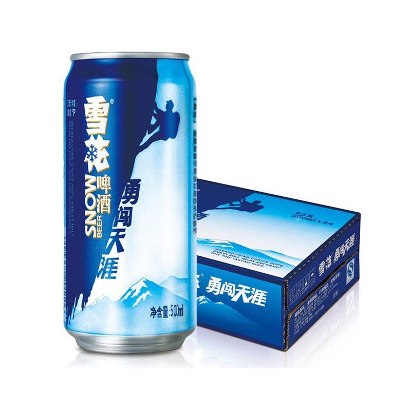 【雪花系列】雪花啤酒 勇闯天涯拉罐四连包50