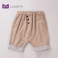 wisemi维斯米男童<em>哈伦</em>裤纯棉时尚五分儿童短