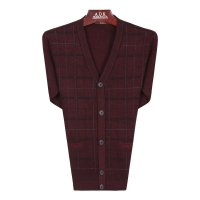 <em>中年男士</em>开衫羊毛衫加厚V领<em>毛衣</em>开襟中老年男