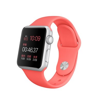 【Apple智能手表 Apple Watch Sport 38毫米银