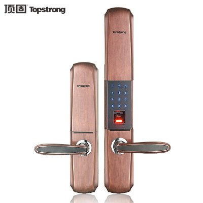 顶固 智能指纹锁 防盗密码锁 防盗门锁 电子门锁